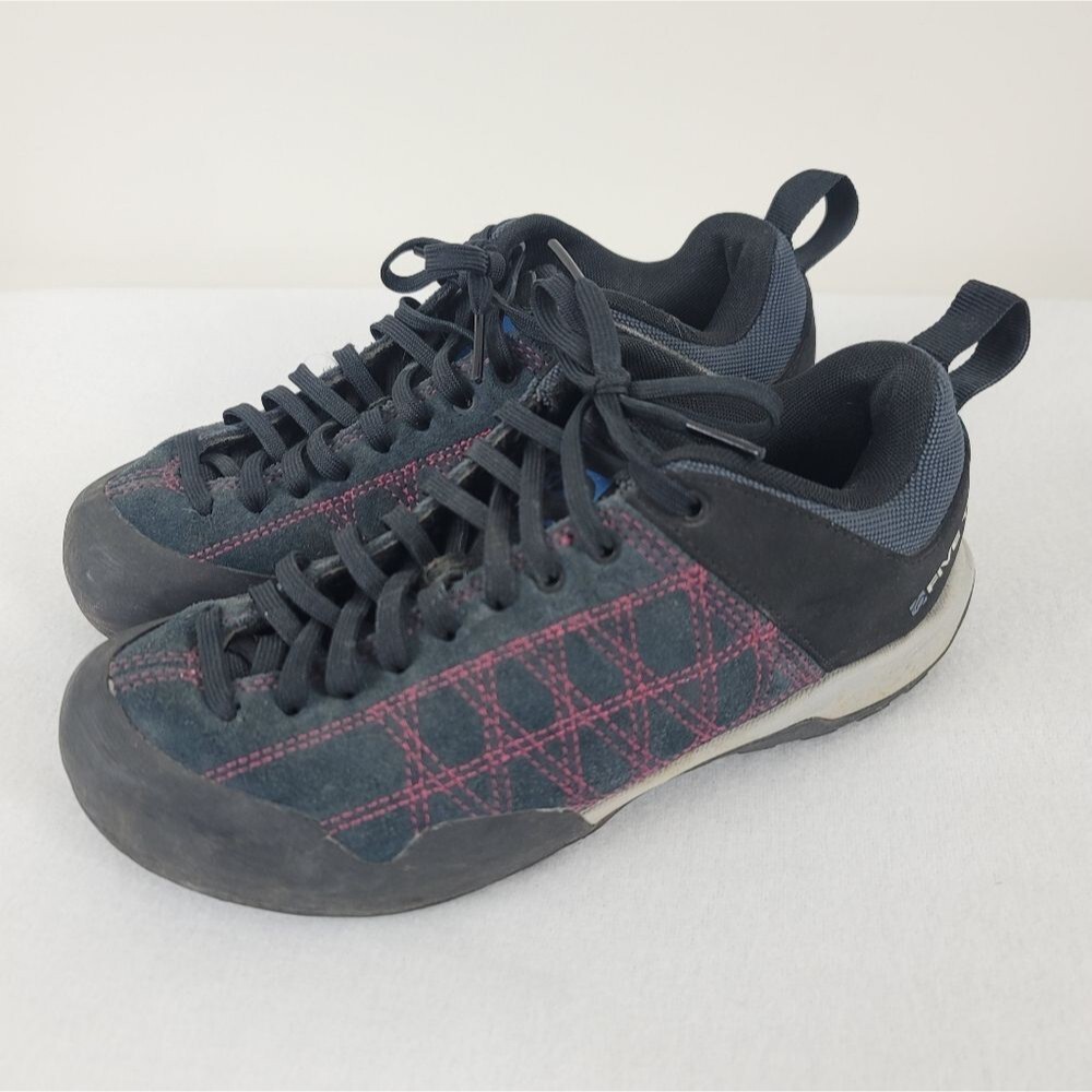 Five Ten Guide Women's Approach Sneakers Gray/Fuschia Lace Up Size 6 outdoor